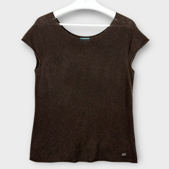 Escada Sport Cashmere Crew Neck Top - Picture 1 of 8